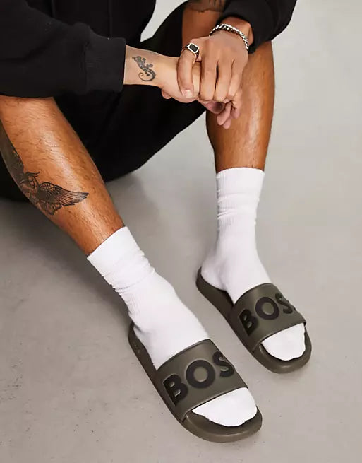 Hugo Boss Men Aryeh Slides