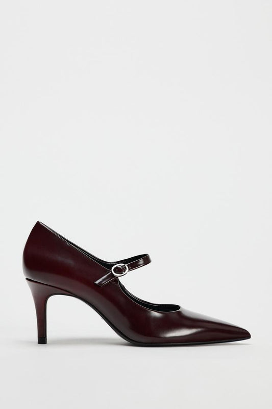 ZARA Heeled Shoes With Buckle Details