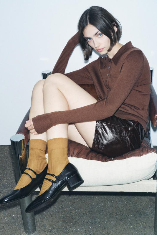 ZARA Double Strap Block Heels