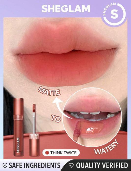 SHEGLAM Soft Haze Lip Blur Lip Tint- Think Twice