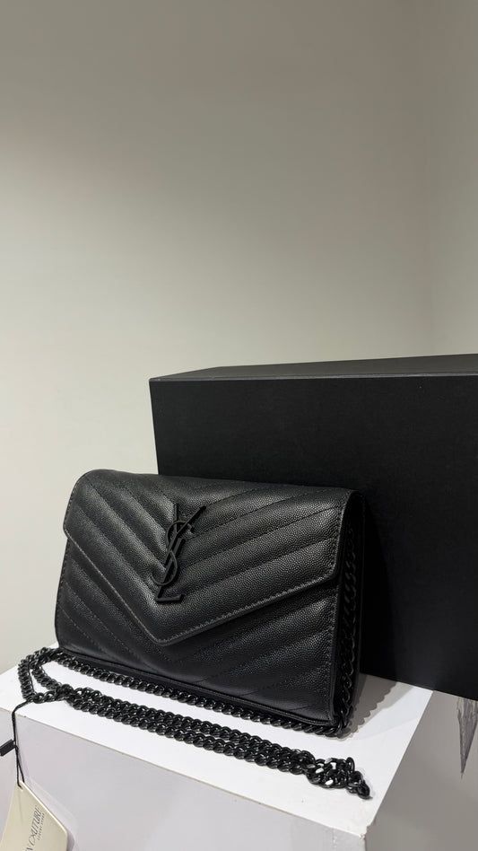 Ysl Envelope Chain Wallet Bag