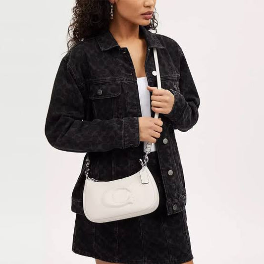 Coach Teri White Shoulder Bag