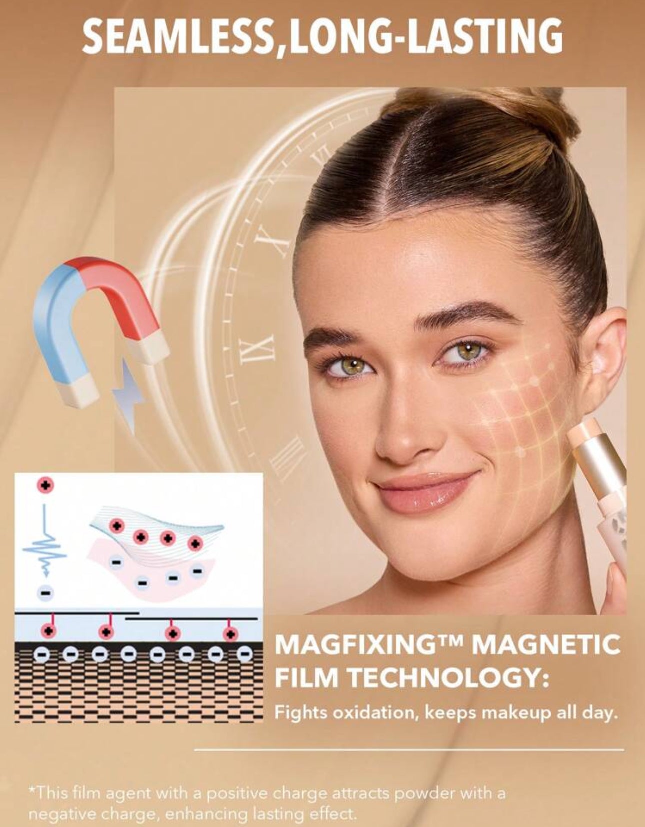 SHEGLAM Skin Magnet High Coverage Foundation Stick