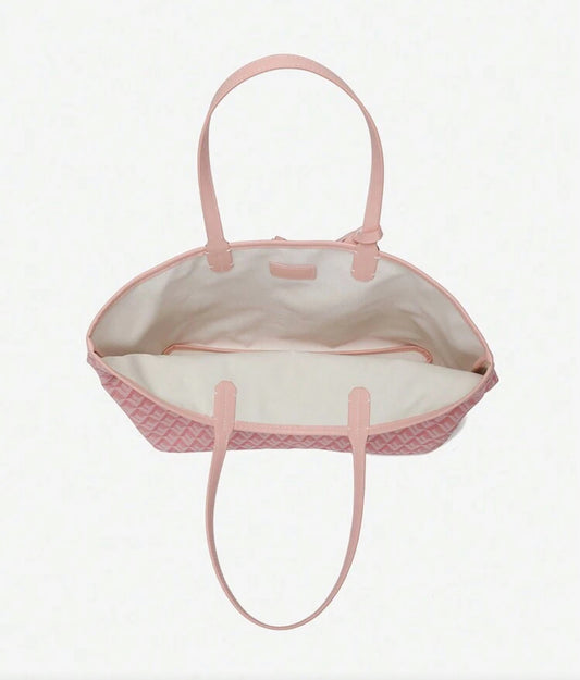 Shein New Simple Tote Bag Pink