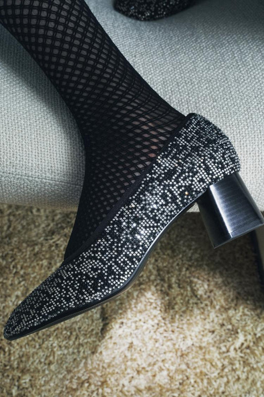 ZARA Shiny Heeled Shoes