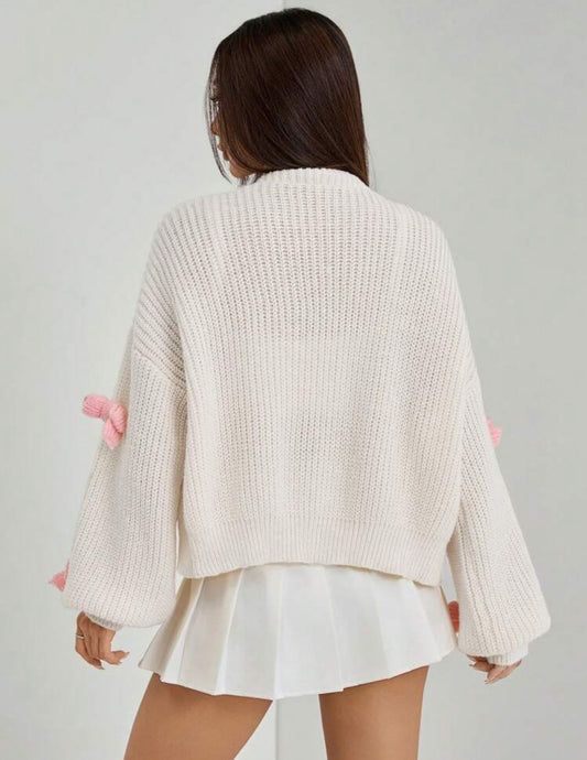 Shein Mirror PU Leather Mini With Bowknot Decoration