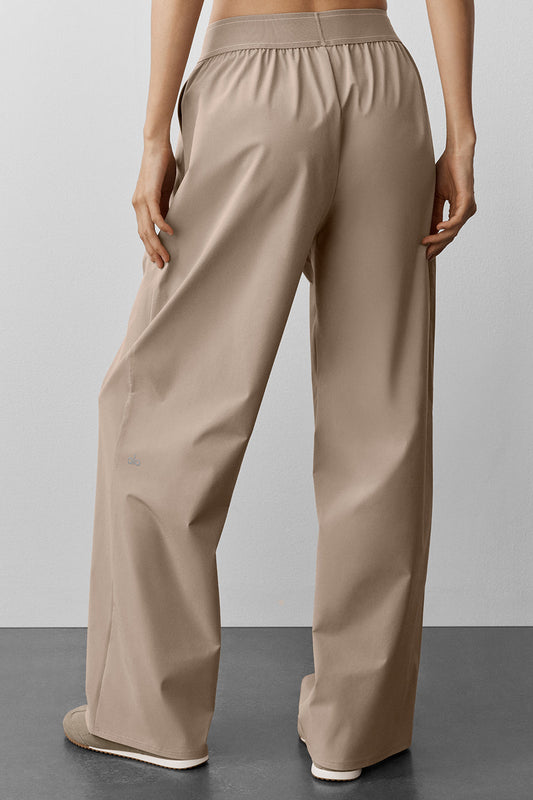 ALO Suit Up Trouser Long-Khaki