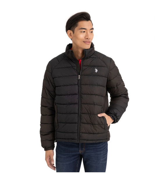 U.S POLO ASSN Men Small Channel Quilted Jacket