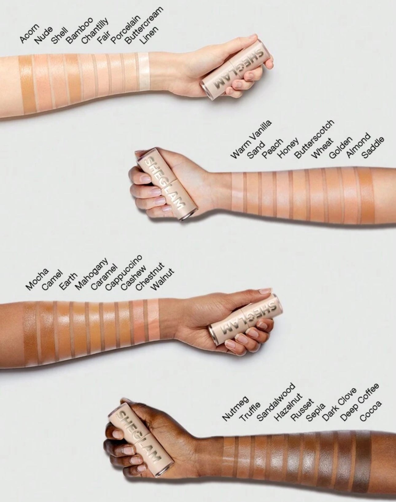 SHEGLAM Skin Magnet High Coverage Foundation Stick
