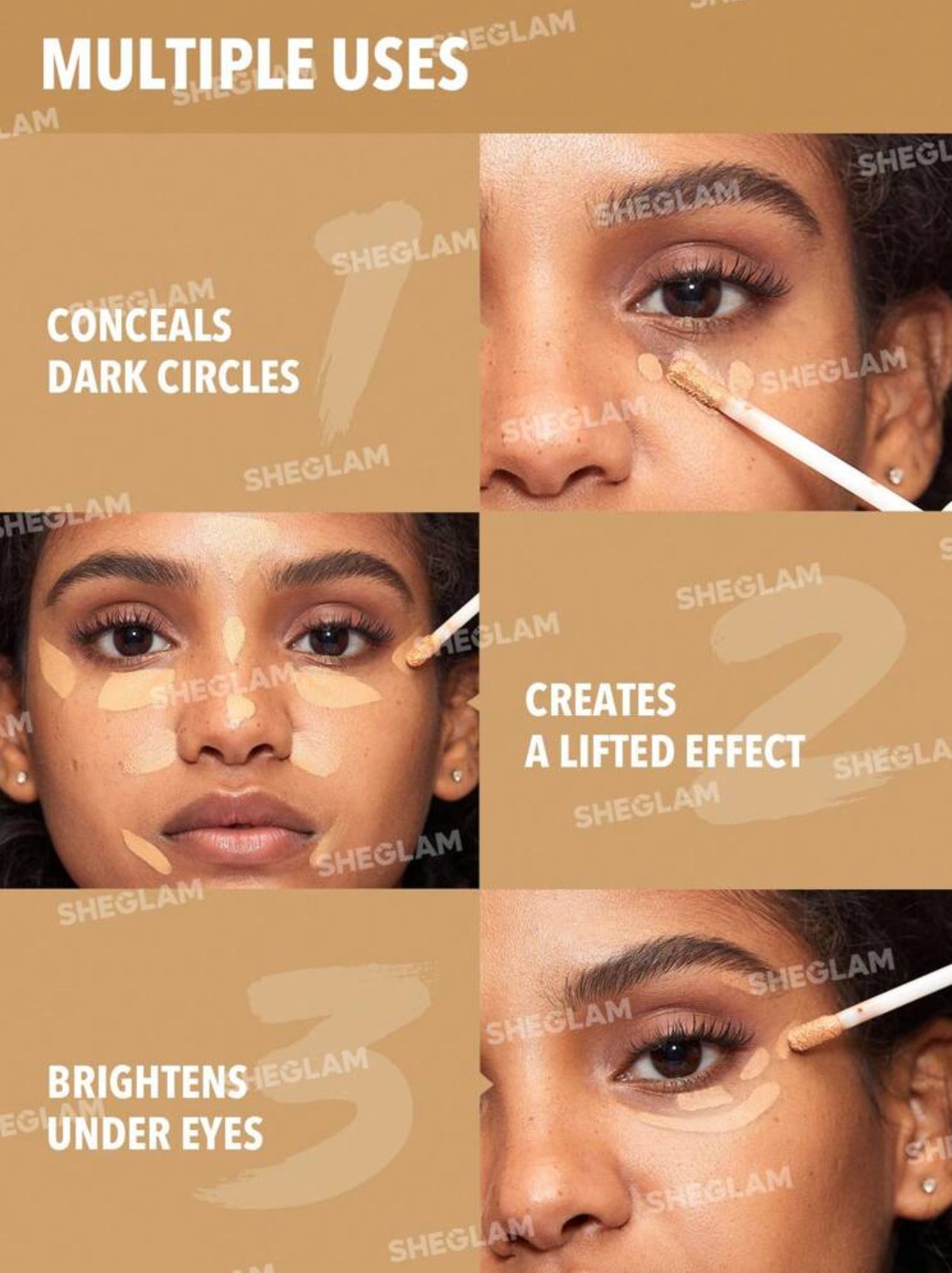 SHEGLAM Like Magic 12Hr Full Coverage Concealer