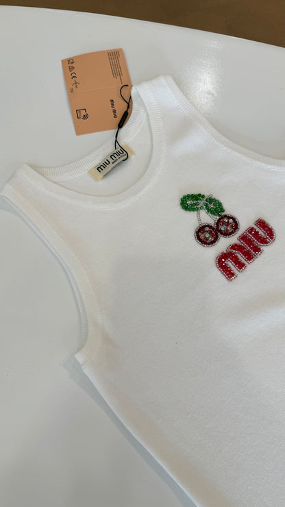 Miu miu Cherry Tank- Dupe