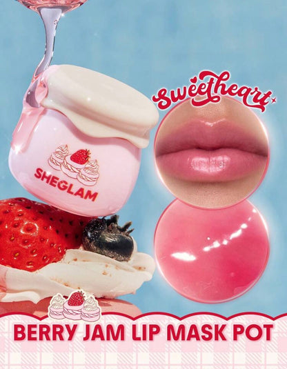Sheglam Sweetheart Collection Bery Jam Lip Mask