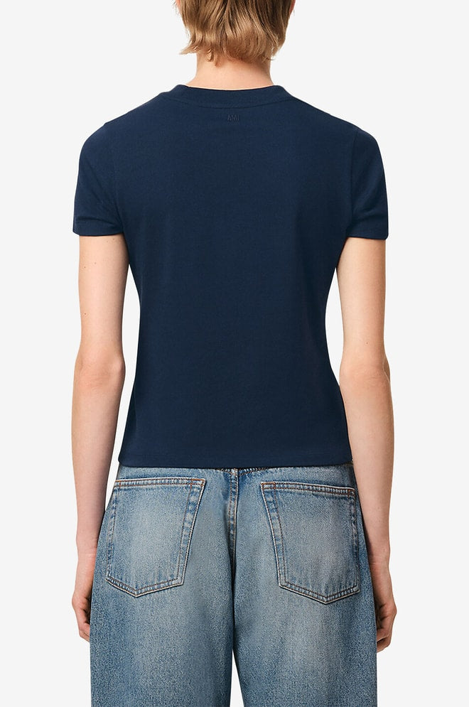 Ami Paris De Coeur t shirt-Blue