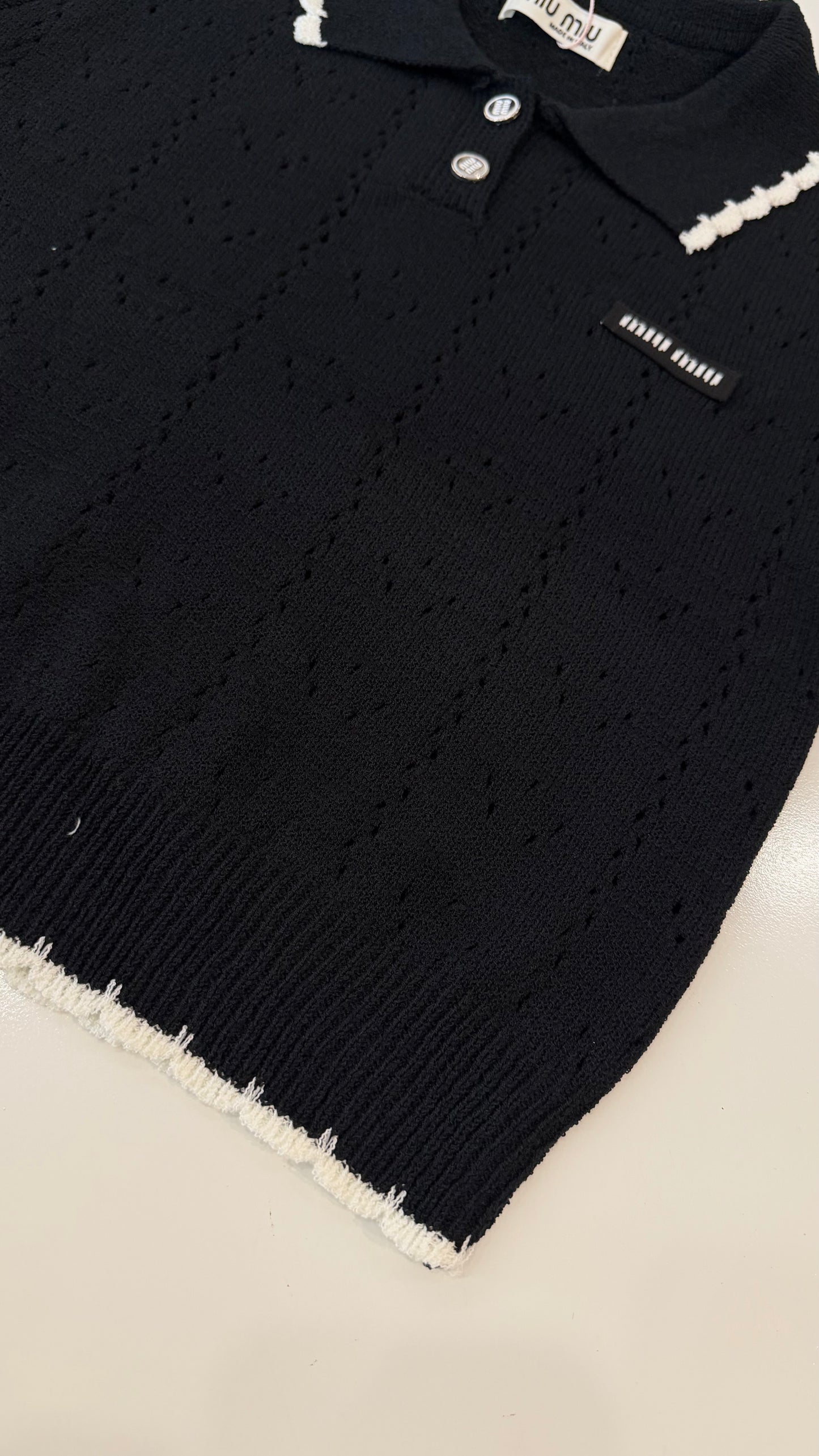 Miu Miu Knit Polo-Dupe