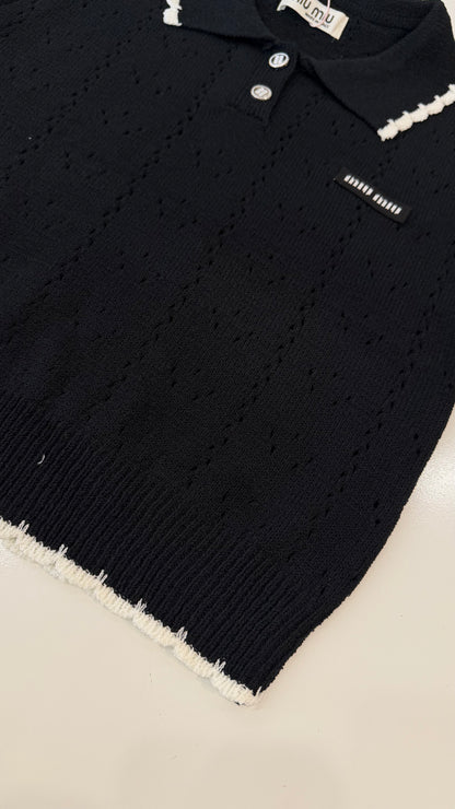 Miu Miu Knit Polo-Dupe