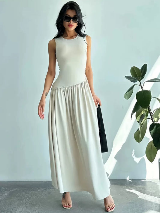 SHEIN Summer New Long Slimming Dress