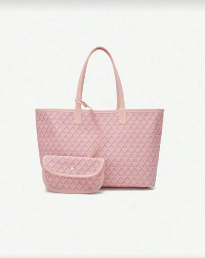 Shein New Simple Tote Bag Pink