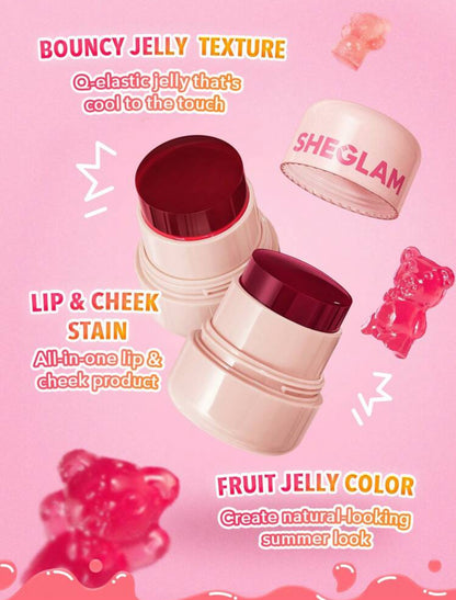 SHEGLAM Jelly-Licious hydrating lip & Blush Tint