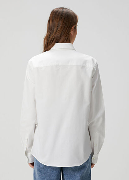 Ami Paris Red heart Button Down
