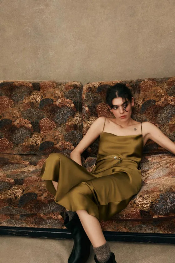 Zara Satin Dress