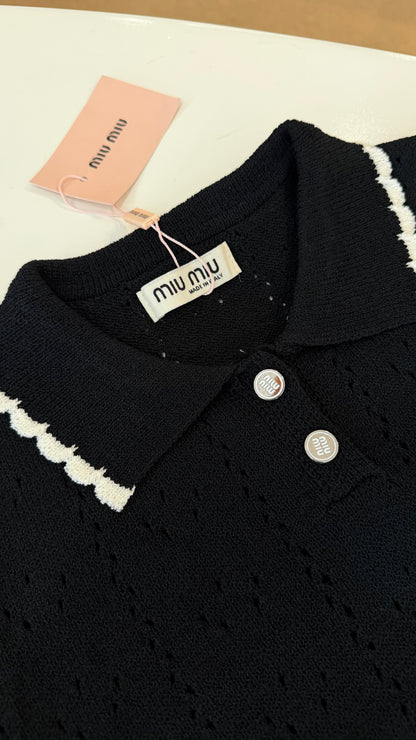 Miu Miu Knit Polo-Dupe