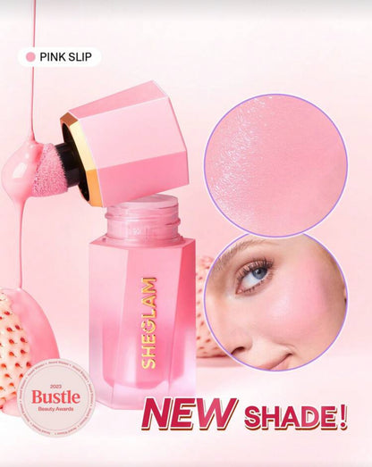 SHEGLAM Color Bloom Liquid Blush- Pink Slip