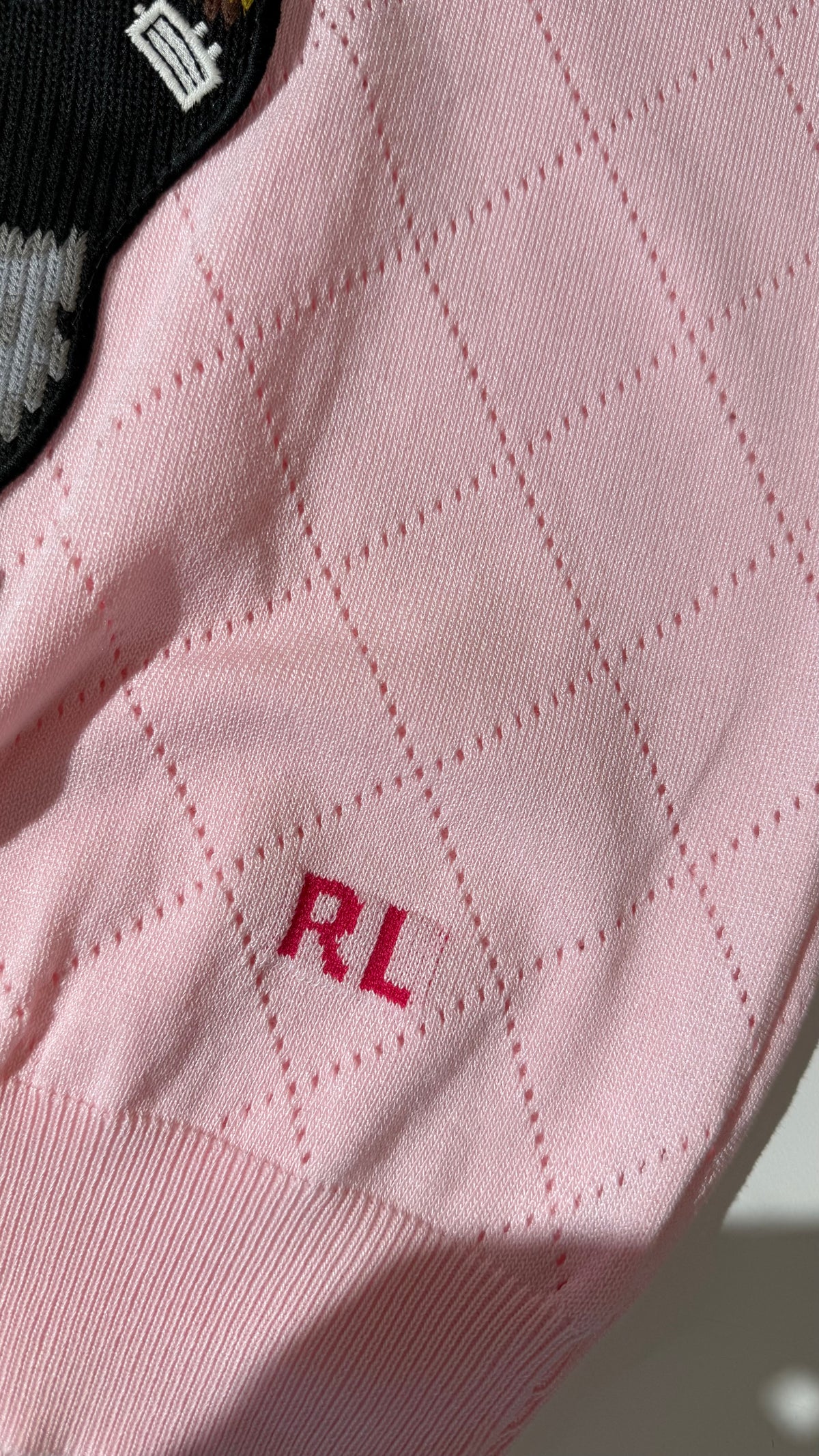 Ralph Lauren Knitted Teddy Polo-Pink (Dupe)