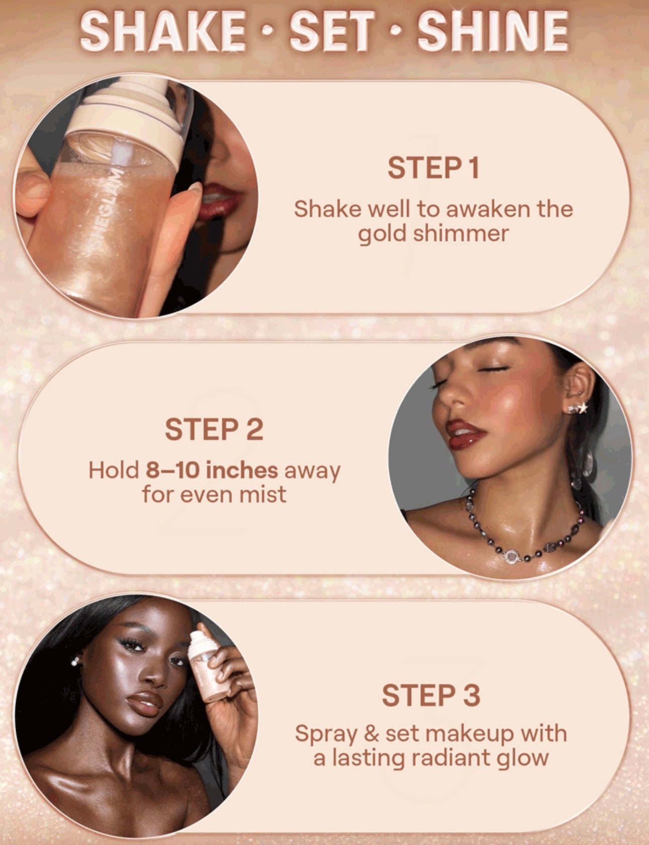 Sheglam Light Me Up Luminous Setting Spary