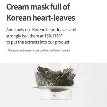 Anua Heart Leaf Cream MASK Night Sloution Pack [25ml *1pc]