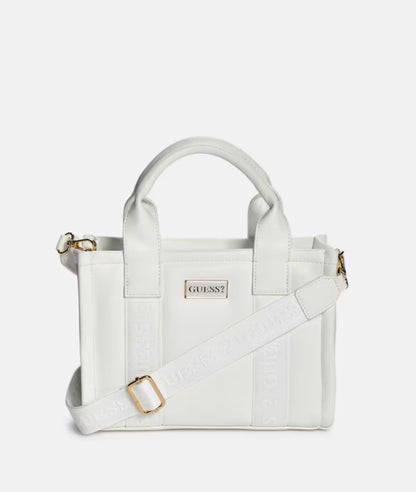 GUESS Millie Logo Puff Tote Bag