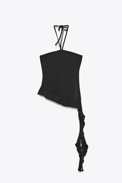 Zara halter Neck Happer Top