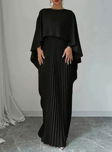 Shein Arabic Style Ruffle Long Dress