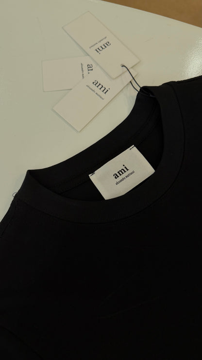 Ami Paris De Coeur t shirt-Black