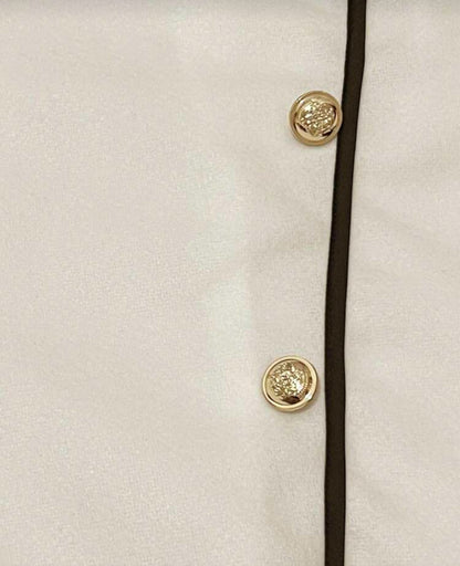 SHEIN Elegant High Waist Wool Skirt