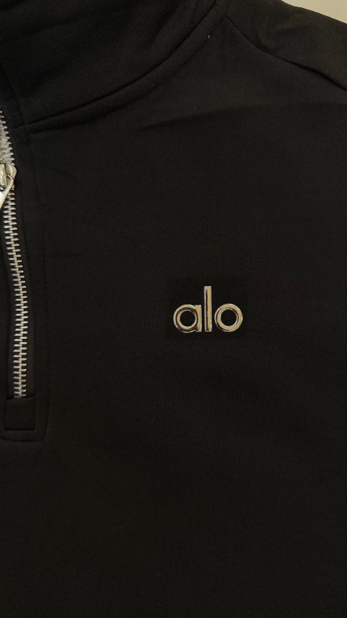 Alo Zipper 1/4 Set- Black