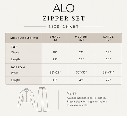 Alo Zipper 1/4 Set- Navy Blue