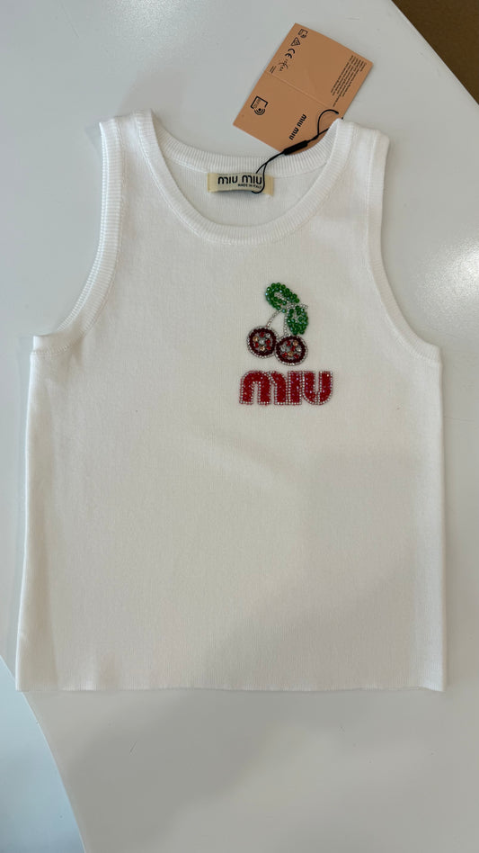 Miu miu Cherry Tank- Dupe