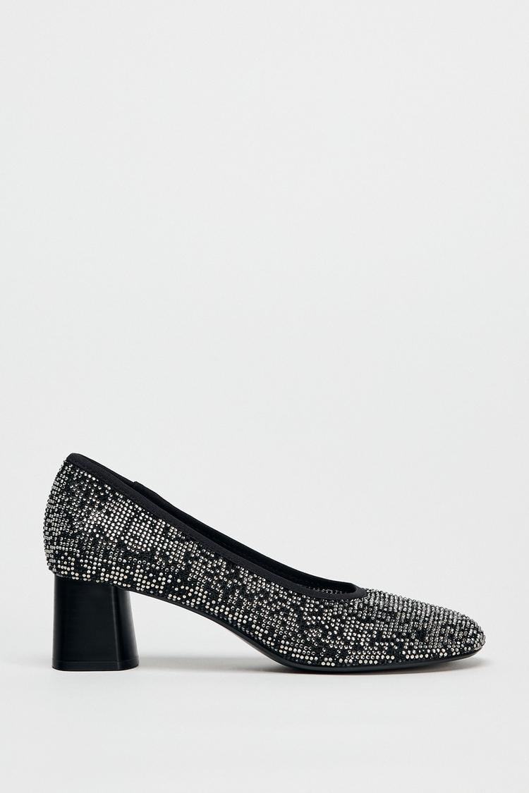 ZARA Shiny Heeled Shoes