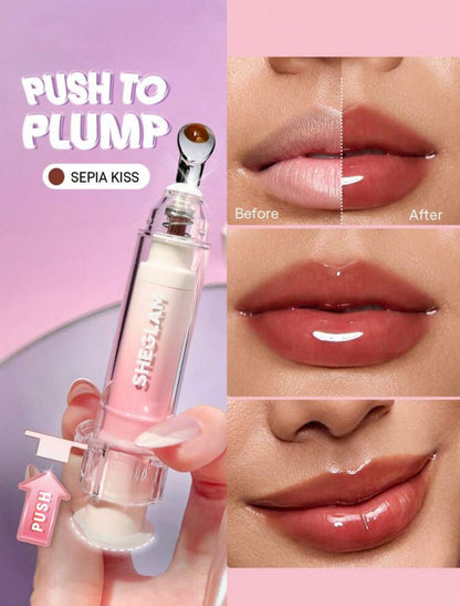 SHEGLAM Booster Shine Lip Plumping Gloss