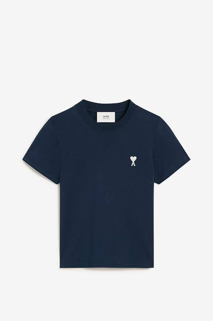 Ami Paris De Coeur t shirt-Blue