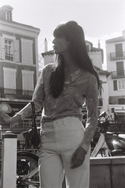 ZARA Floral Print Knit cardigan -Multicolor