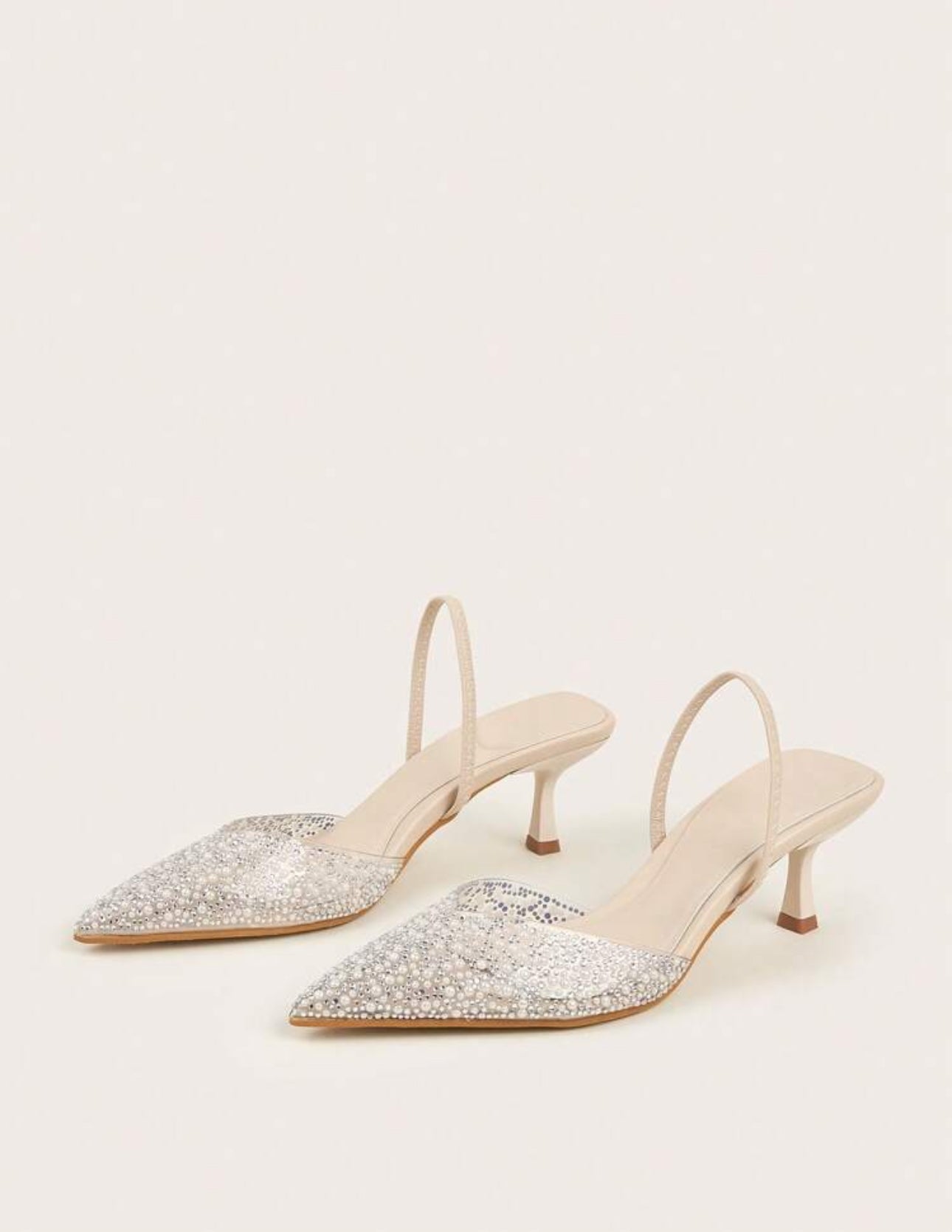 Shein New Round Toe High Heels