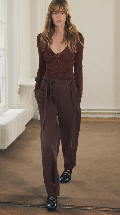 ZARA ZW Collection Belted Trouser