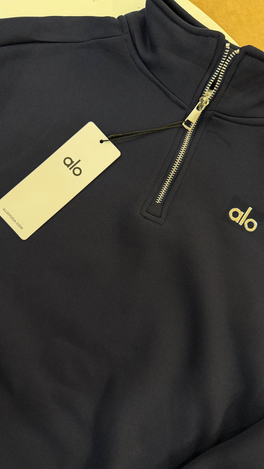 Alo Half Zip Upper Navy (Dupe)