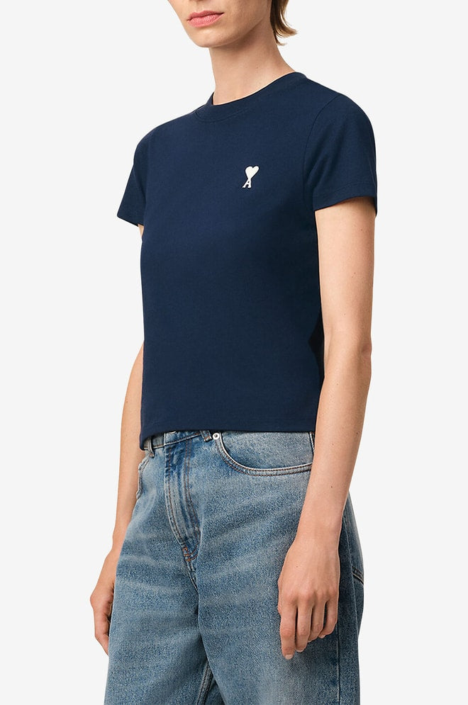 Ami Paris De Coeur t shirt-Blue
