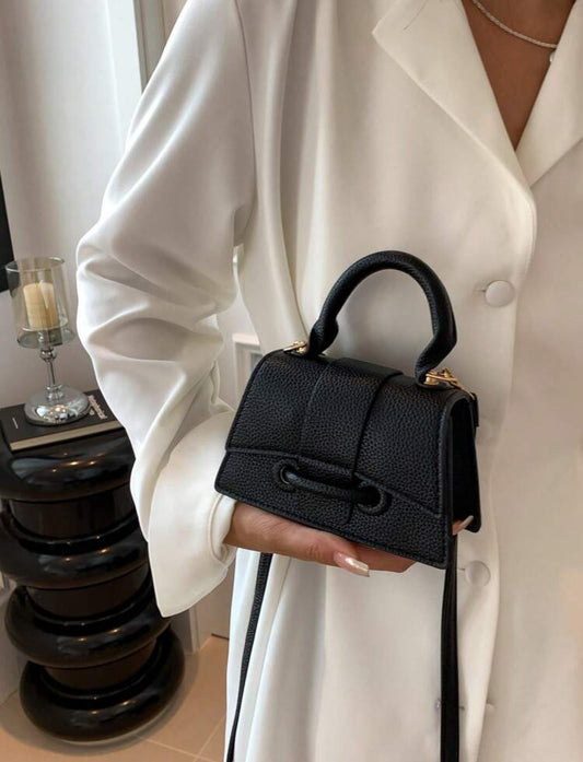 SHEIN This Year Popular Super Texture Lipstick Bag Black