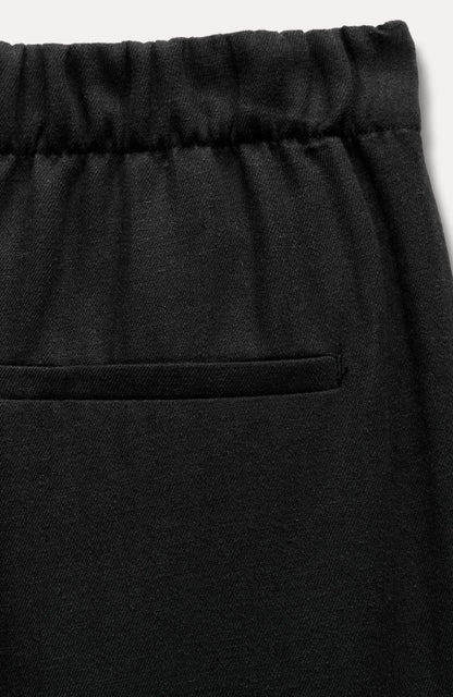 ZARA ZW Collection Straight Fit Trouser - Black