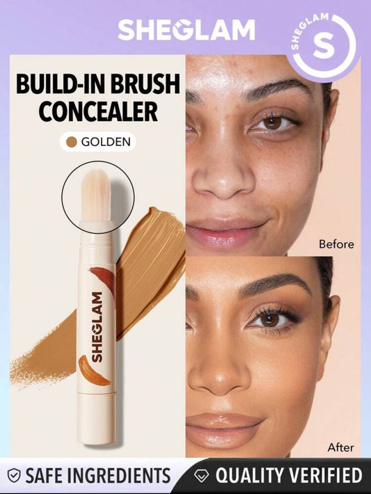 SHEGLAM Perfect Skin High Coverage Concealer-Golden 20 Sh....