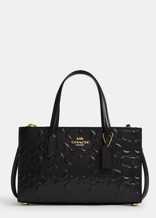 Coach Nina Tote in Signature Patent Leather