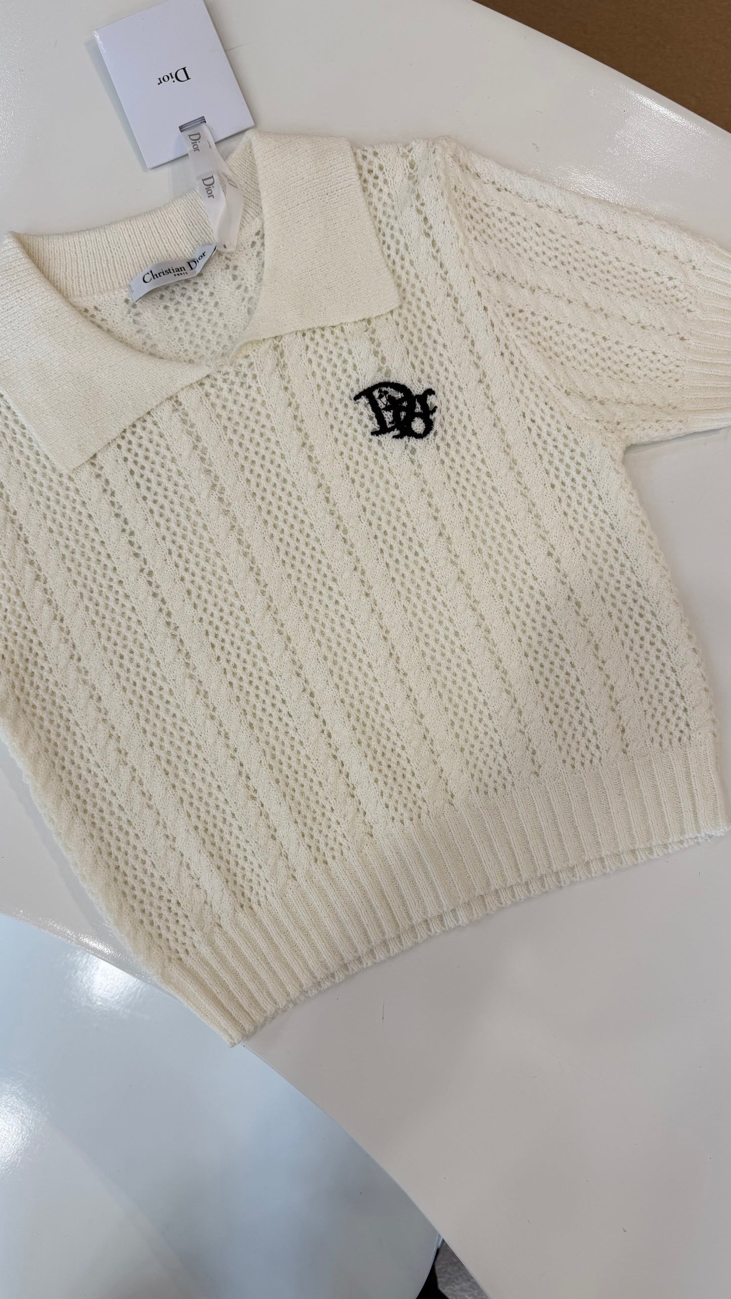 Dior Knit Polo-Dupe